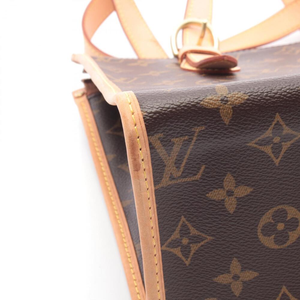 Louis Vuitton Bag canvas Popincourt Monogram brown leather Tote - Picture 7 of 7